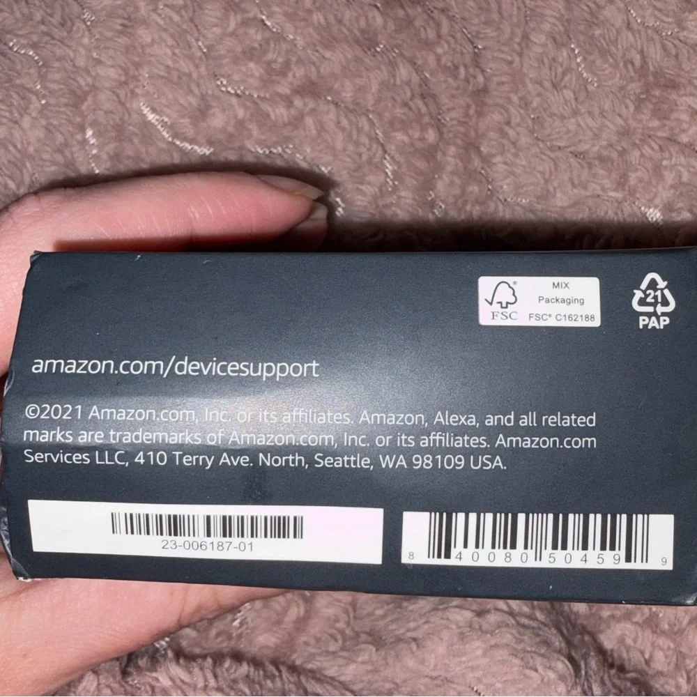 🎉HP🎉 NEW Amazon Smart Plug - Cream C2YY37 NIB